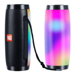Haut-parleur Bluetooth portable mini T&G TG157 Bluetooth 4.2 avec lumières colorées mélodieuses