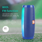 Haut-parleur Bluetooth portable mini T&G TG157 Bluetooth 4.2 avec lumières colorées mélodieuses