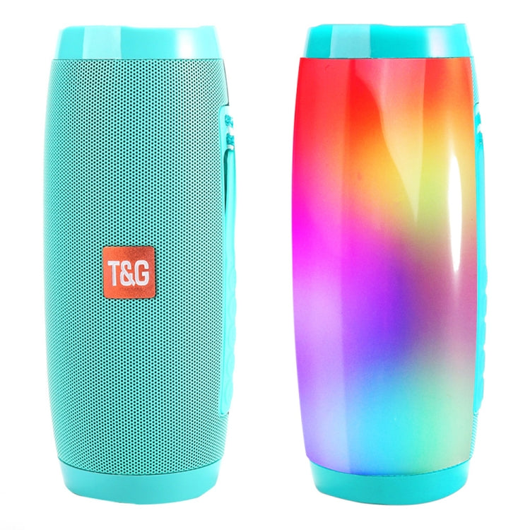 Haut-parleur Bluetooth portable mini T&G TG157 Bluetooth 4.2 avec lumières colorées mélodieuses