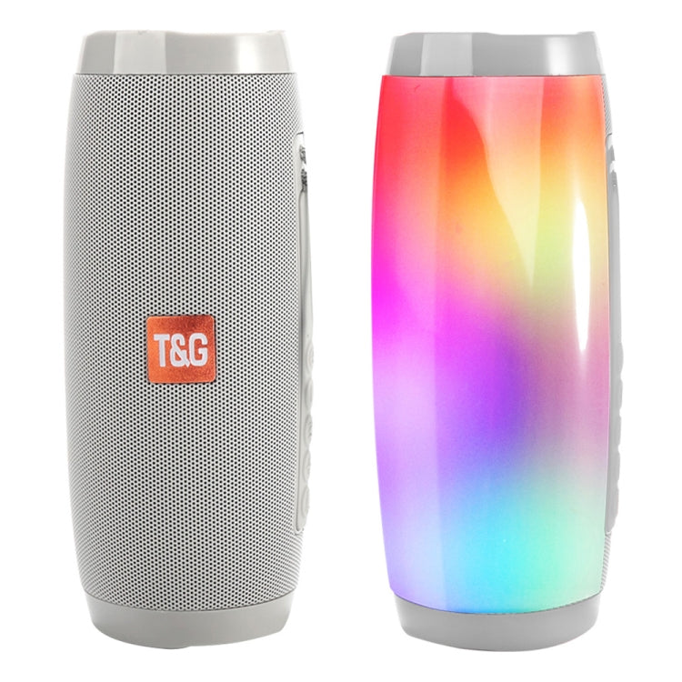 Haut-parleur Bluetooth portable mini T&G TG157 Bluetooth 4.2 avec lumières colorées mélodieuses