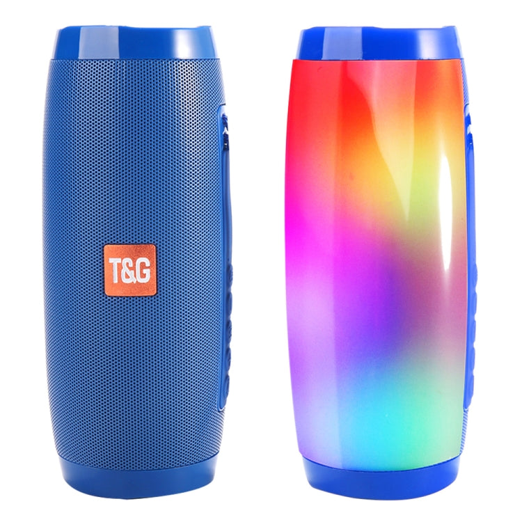 Haut-parleur Bluetooth portable mini T&G TG157 Bluetooth 4.2 avec lumières colorées mélodieuses