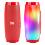 Haut-parleur Bluetooth portable mini T&G TG157 Bluetooth 4.2 avec lumières colorées mélodieuses
