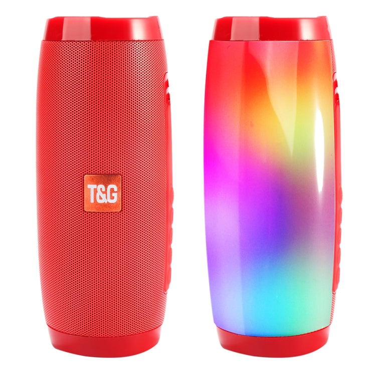 Haut-parleur Bluetooth portable mini T&G TG157 Bluetooth 4.2 avec lumières colorées mélodieuses