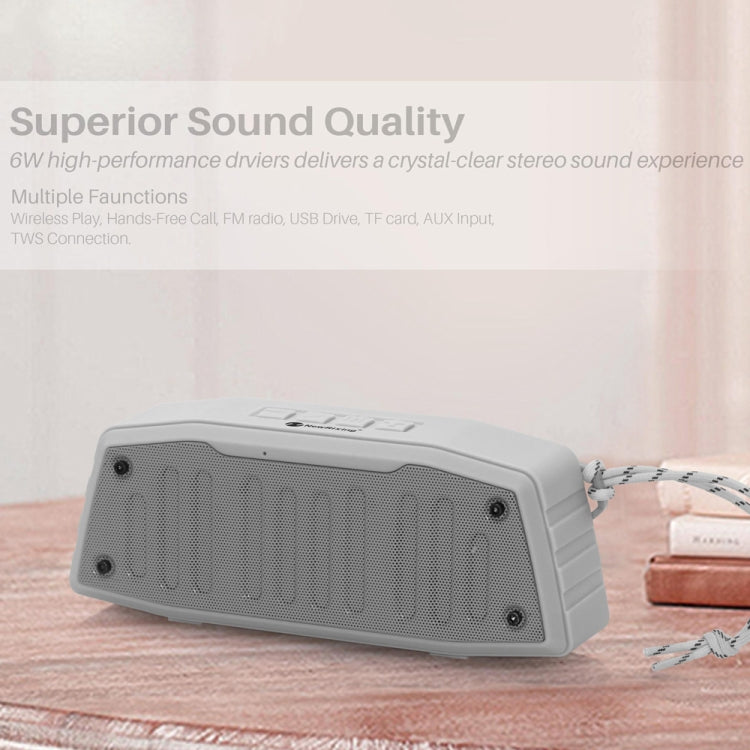 Enceinte Bluetooth portable extérieure NewRixing NR-4019 avec fonction appel mains libres, support carte TF & USB & FM & AUX