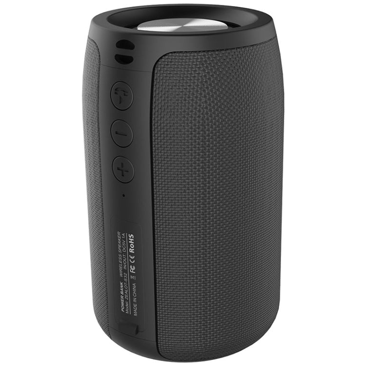 Enceinte Bluetooth sans fil ZEALOT S32 5W HiFi Bass, support mains libres / USB / AUX, S32