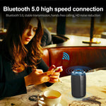 Enceinte Bluetooth sans fil ZEALOT S32 5W HiFi Bass, support mains libres / USB / AUX, S32