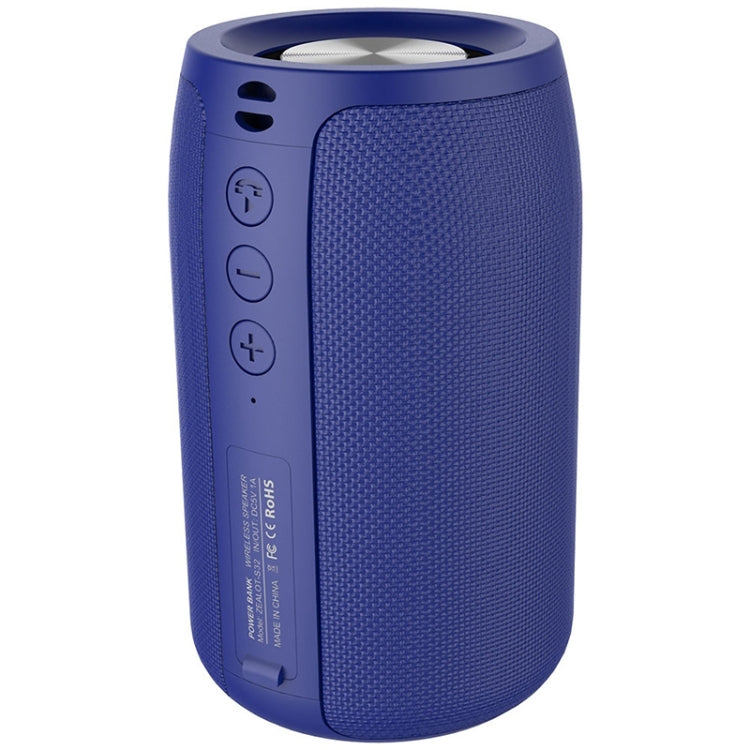 Enceinte Bluetooth sans fil ZEALOT S32 5W HiFi Bass, support mains libres / USB / AUX, S32