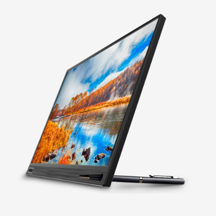 Écran portable HD 15,6 pouces 1080P grand angle 178 degrés pour ordinateur de bureau / console de jeu / écran simultané / PS4 / PS3 / XBox, avec interfaces Mini HDMI & Micro USB & 2 USB-C / Type-C
