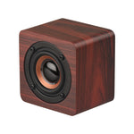 Q1 Wooden Mini Portable Mega Bass Wireless Bluetooth Speaker