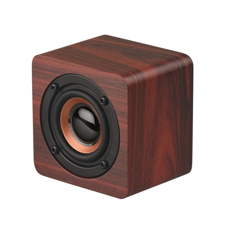 Mini enceinte Bluetooth portable en bois Q1 Mega Bass