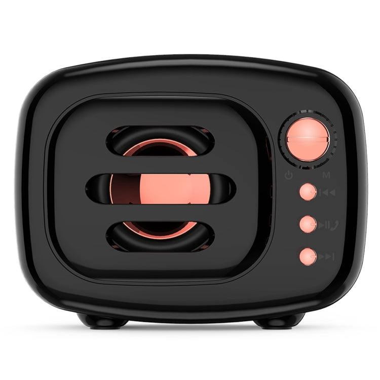 Haut-parleur Bluetooth sans fil B11 Bluetooth 5.0 style rétro, supporte les appels mains libres, carte TF 32 Go et prise audio 3,5 mm
