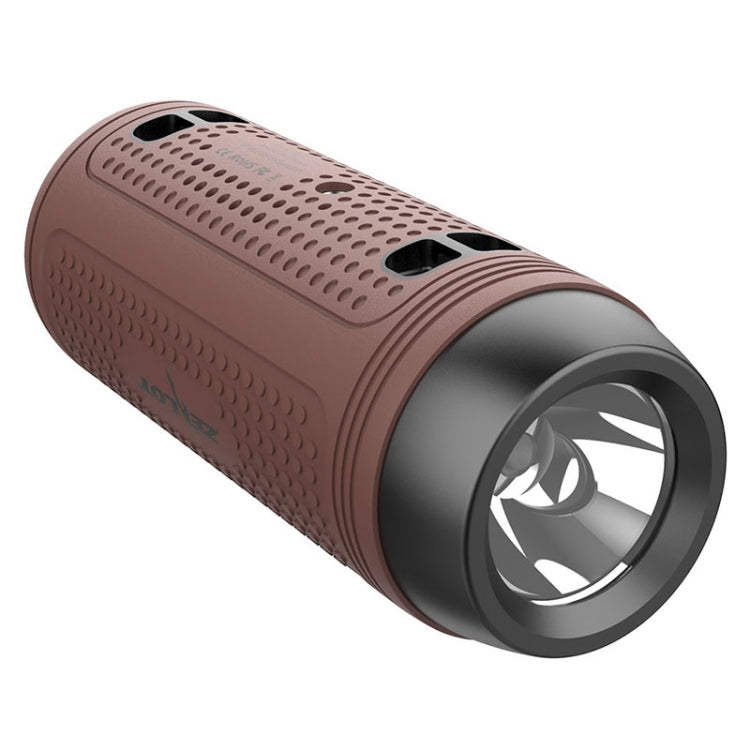 Enceinte Bluetooth sans fil multifonctionnelle ZEALOT A1 Bass, microphone intégré, support appels Bluetooth & AUX & carte TF & lumières LED