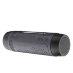 Enceinte Bluetooth sans fil multifonctionnelle ZEALOT A2 Bass, microphone intégré, support appels Bluetooth & AUX & carte TF & lumières LED