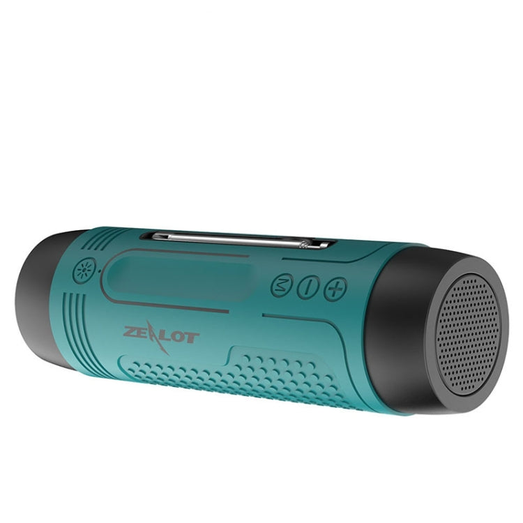 Enceinte Bluetooth sans fil multifonctionnelle ZEALOT A2 Bass, microphone intégré, support appels Bluetooth & AUX & carte TF & lumières LED