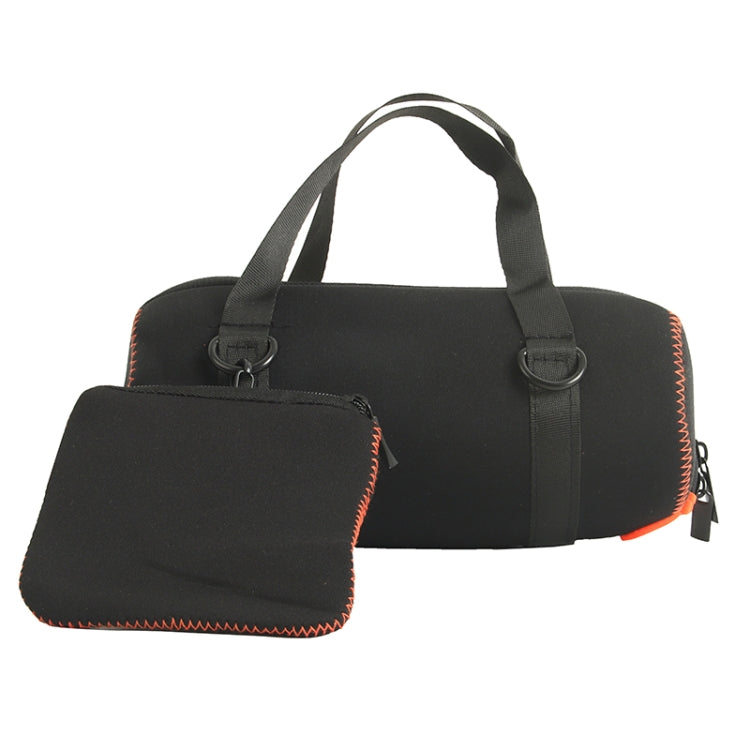 Housse de protection pour enceinte portable extérieure EVA avec bandoulière & mousqueton pour JBL Charge 5