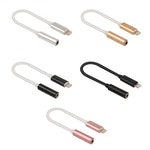 Adaptateur audio 8 broches vers 3,5 mm, Longueur : environ 12 cm, Compatible iOS 13.1 ou supérieur
