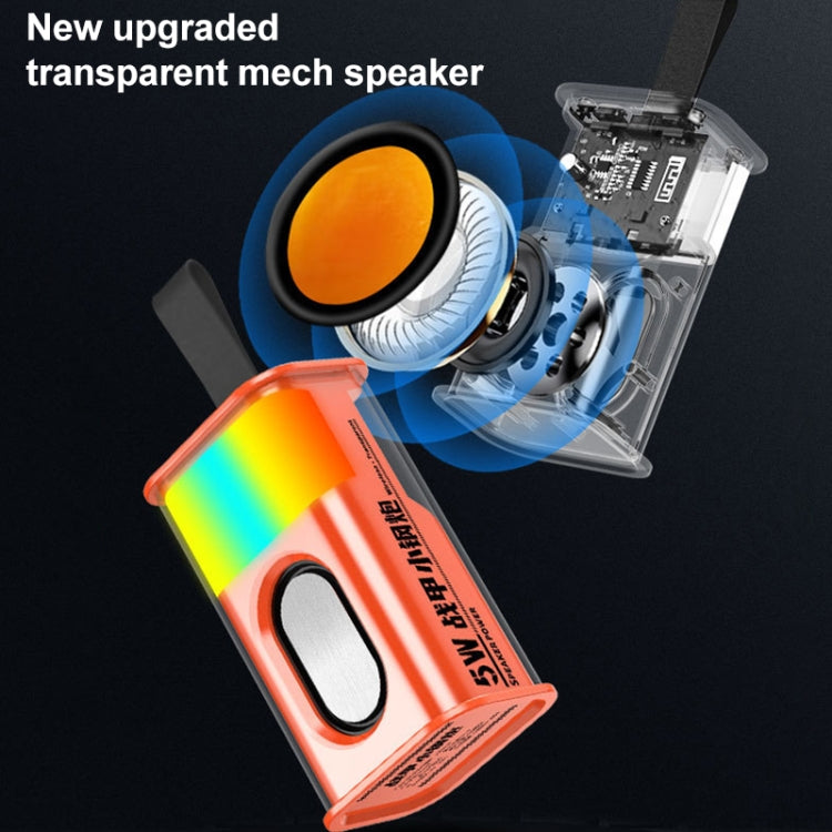 Haut-parleur Bluetooth TWS portable 5W Bullet sans fil, (Orange), (Vert), (Gris), (Violet)