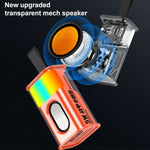 5W Portable Bullet TWS Wireless Bluetooth Speaker, (Orange), (Green), (Grey), (Purple)
