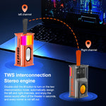 5W Portable Bullet TWS Wireless Bluetooth Speaker, (Orange), (Green), (Grey), (Purple)