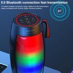 Enceinte Bluetooth colorée à impulsion sonore WEKOME D40 5W, D40 (Noir), D40 (Blanc)