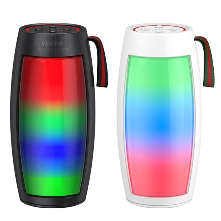 Enceinte Bluetooth colorée à impulsion sonore WEKOME D40 5W, D40 (Noir), D40 (Blanc)