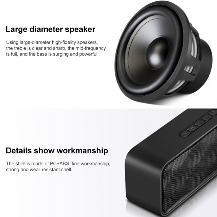 Enceinte Bluetooth sans fil multifonction carte extérieure SC211 Pro Version améliorée, SC211 Pro Version améliorée