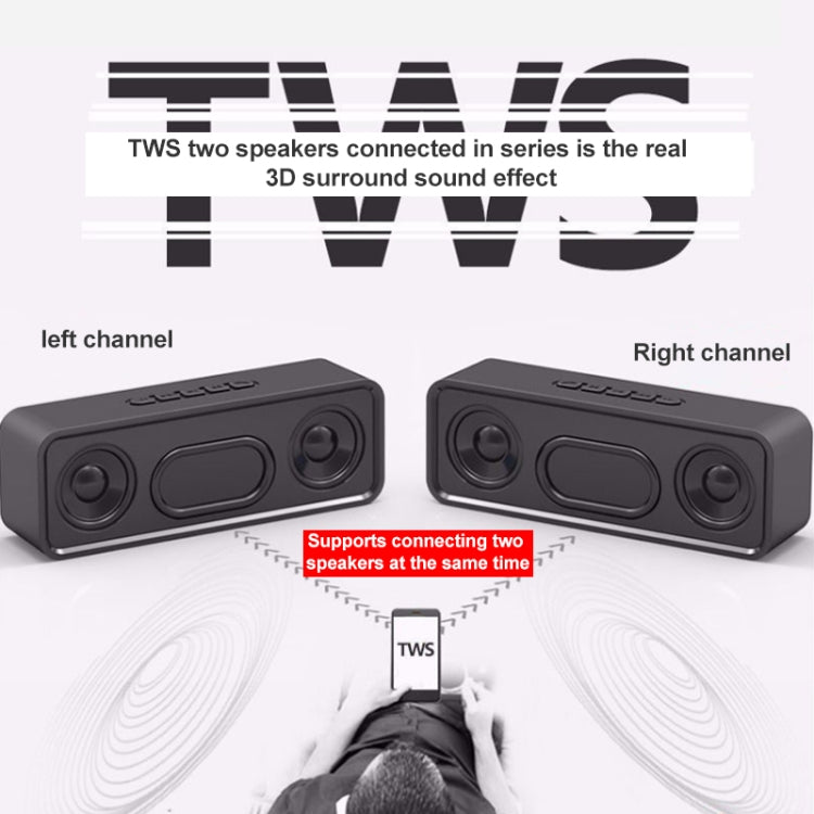 Enceinte Bluetooth sans fil multifonction carte extérieure SC211 Pro Version améliorée, SC211 Pro Version améliorée