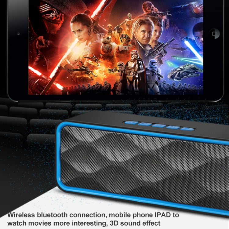Enceinte Bluetooth sans fil multifonction carte extérieure SC211 Pro Version améliorée, SC211 Pro Version améliorée