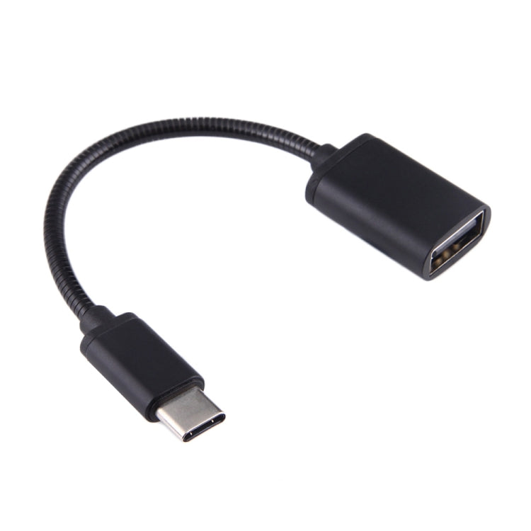 Câble OTG métallique USB femelle vers Type-C mâle 8,3 cm, câble de charge et de données