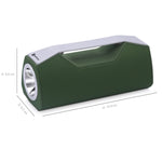 Haut-parleur stéréo Bluetooth sans fil portable NewRixing NR-2028 avec éclairage, support fonction TWS
