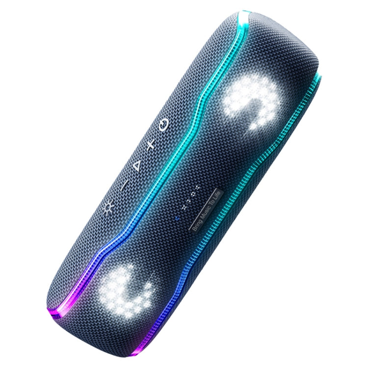 XDOBO BMTL BOSS Enceinte Bluetooth Portable Sans Fil Étanche IPX7 avec Lumière Colorée RGB & TWS, BMTL BOSS