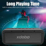 XDOBO Wake 1983 IPX7 Waterproof Portable Outdoor Wireless Bluetooth Speaker