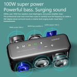 XDOBO X8 Max Enceinte Bluetooth Sans Fil 100W Subwoofer Extérieur Support TWS & Carte TF & Clé USB, X8 Max