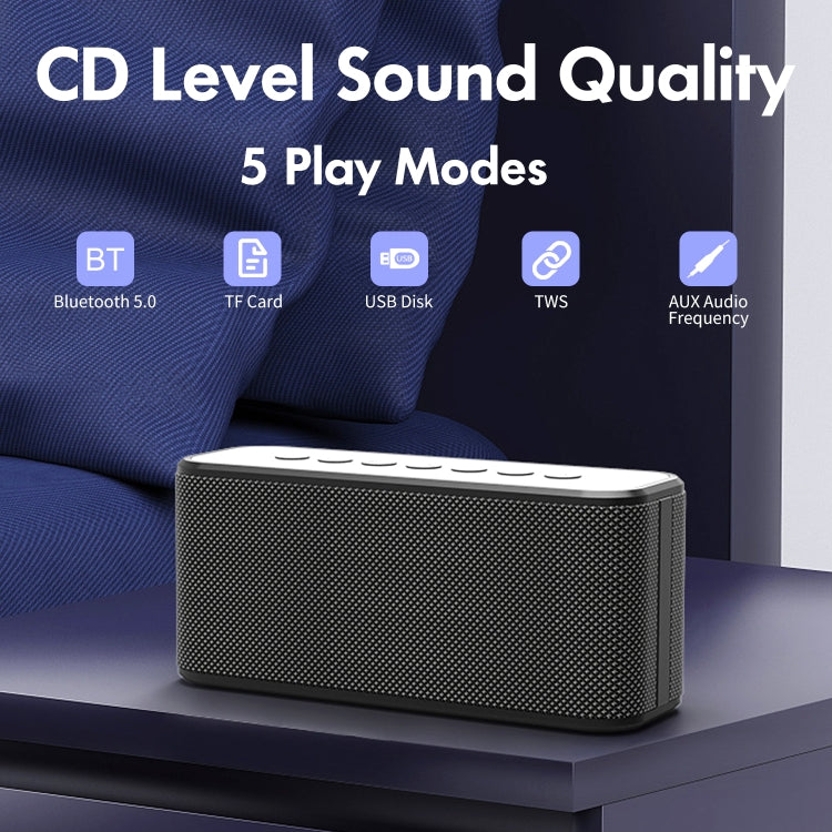 XDOBO X8 Plus Enceinte Bluetooth Sans Fil 80W Subwoofer Extérieur Support TWS & Carte TF & Clé USB, X8 Plus
