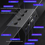 Haut-parleur Bluetooth sans fil YINDIAO A36 Bluetooth 5.0 Smart Subwoofer, version standard Bluetooth, version standard Bluetooth (Noir)