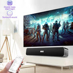 Haut-parleur Bluetooth sans fil YINDIAO A36 Bluetooth 5.0 Smart Subwoofer, version standard Bluetooth, version standard Bluetooth (Noir)
