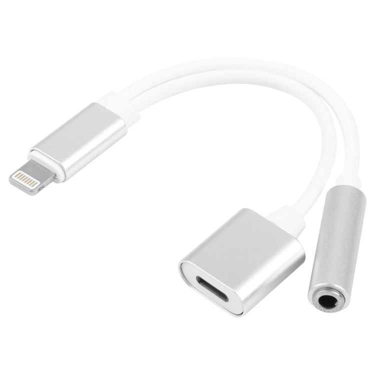 Câble adaptateur de charge 10 cm 8 broches femelle et audio 3,5 mm femelle vers 8 broches mâle, prend en charge tous les systèmes iOS