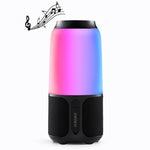 Enceinte Bluetooth sans fil Xiaomi Youpin V03 avec lumière colorée, support mains libres / AUX