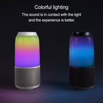 Enceinte Bluetooth sans fil Xiaomi Youpin V03 avec lumière colorée, support mains libres / AUX