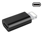 ENKAY Hat-Prince HC-6 Mini Adaptateur Connecteur de Port USB-C / Type-C 3.1 vers 8 Broches en ABS (Blanc), Noir, Type-C vers 8 Broches
