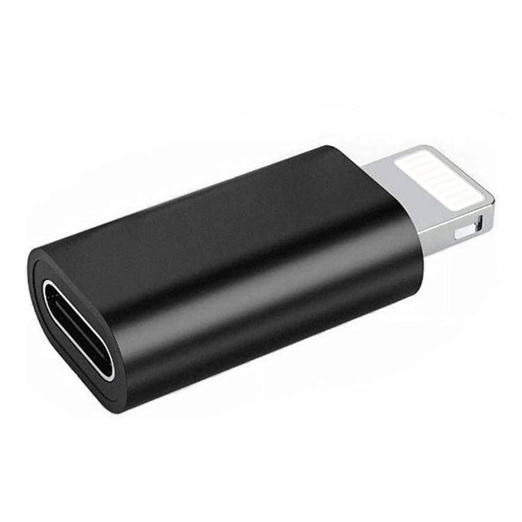 ENKAY Hat-Prince HC-6 Mini Adaptateur Connecteur de Port USB-C / Type-C 3.1 vers 8 Broches en ABS (Blanc), Noir, Type-C vers 8 Broches