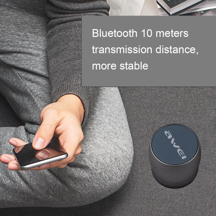 awei Y500 Mini Haut-parleur Bluetooth sans fil portable avec stéréo 3D, microphone intégré, prise en charge des cartes TF / AUX, Y500