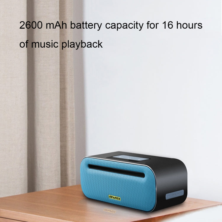 Enceinte Bluetooth sans fil awei Y600 avec son stéréo 3D, micro intégré, prend en charge les cartes TF / AUX / NFC, Y600