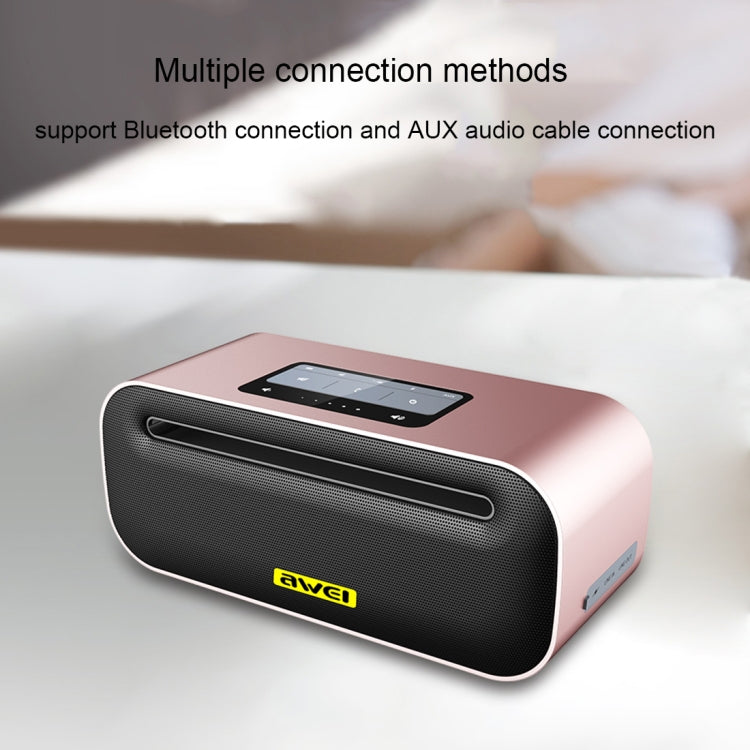 Enceinte Bluetooth sans fil awei Y600 avec son stéréo 3D, micro intégré, prend en charge les cartes TF / AUX / NFC, Y600