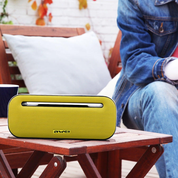 Enceinte Bluetooth sans fil awei Y600 avec son stéréo 3D, micro intégré, prend en charge les cartes TF / AUX / NFC, Y600
