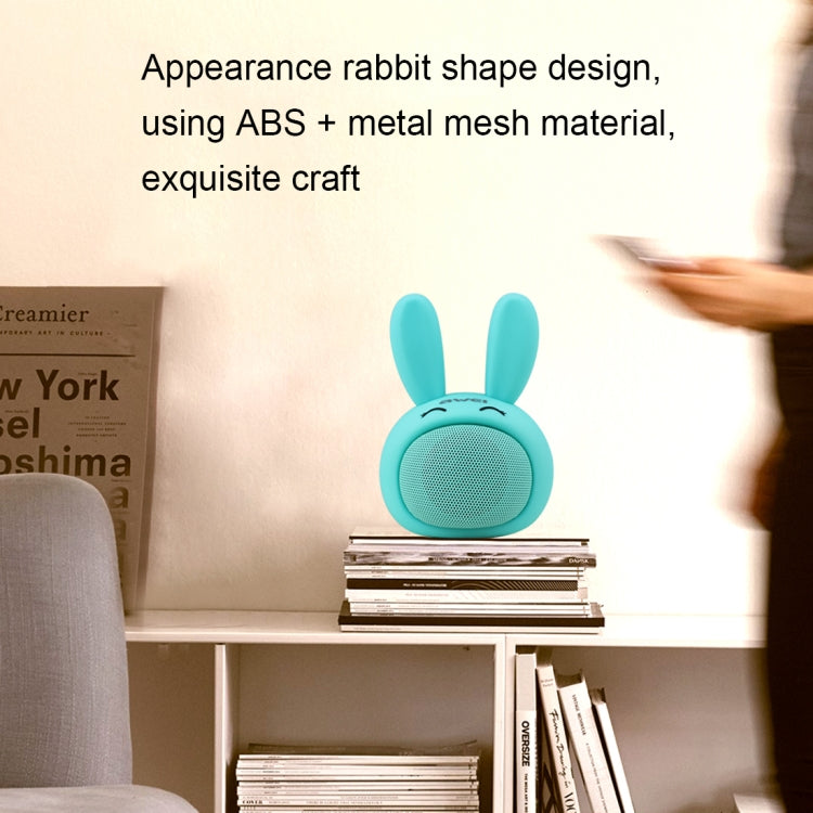 awei Y700 Mini Enceinte Bluetooth sans Fil Portable Lapin, Micro Intégré, Supporte AUX / Appel Mains Libres, Y700