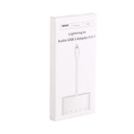 5-en-1 : concentrateur USB 8 broches vers USB et USB-C/Type-C et écouteurs 3,5 mm et lecteur de cartes SD et TF