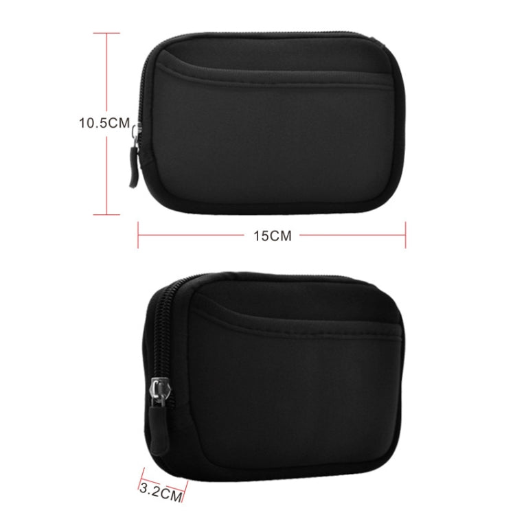 2 PCS Pour B&O BeoPlay P2 Haut-parleur Bluetooth portable en nylon Sac de protection souple Housse de rangement