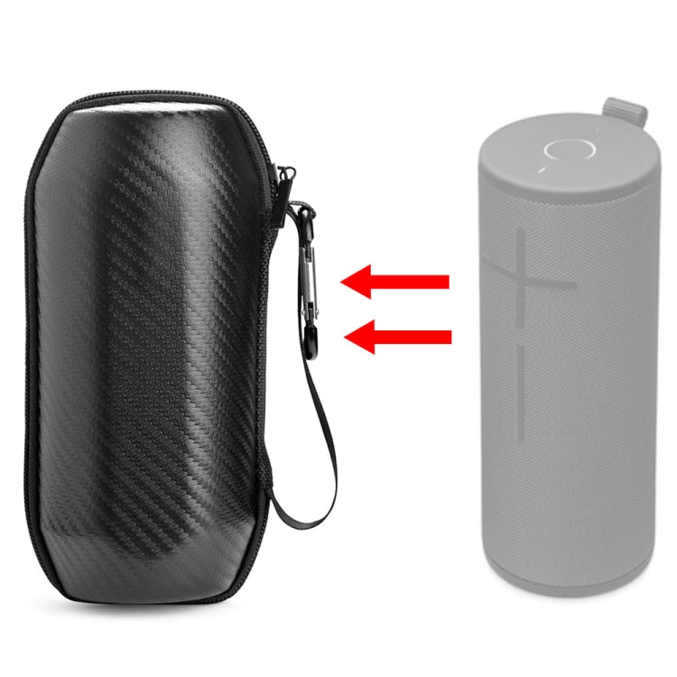 Sac de protection en fibre de carbone pour enceinte Bluetooth sans fil Logitech UE BOOM3 extérieure, boîte de rangement