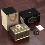 Enceinte Bluetooth portable Oneder V6, support mains libres & FM & carte TF & AUX & clé USB